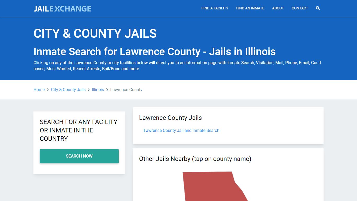 Inmate Search for Lawrence County | Jails in Illinois - Jail Exchange